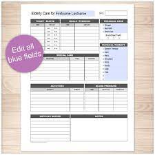 Printable Elderly Care Daily Care Sheet Caregiver Sheet For Logging Daily Elderly Care Tracking Page Care Log Pdf Instant Download In 2021 Elderly Care Elderly Caregiver Caregiver
