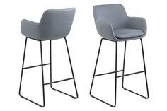 Barhocker Lisa Dusty Blue Mega Mobel Sb Barhocker Barhocker Kuche Hocker