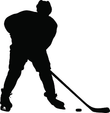 Eishockey camps für spieler, goalie hockey camps und eishockeycamps für amateurs. Silhouette Of Hockey Player Isolated On White Clipart Image