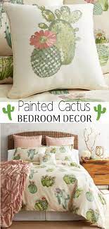 Beautiful Painted Cactus Duvet Cover And Sham From Pier 1 Imports Cactus Bedroom Decor Ad Affiliate Cactus Bedroom Duvet Bedding Sets Bedroom Furniture Sets