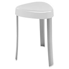 Better Living White And Chrome Spa Seat 70060 Rona Shower Stool Spa Seating Shower Seat