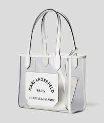 Not the logo you are looking for? Small K Journey Transparent Tote Karl Lagerfeld Collections By Karl Lagerfeld Karl Com