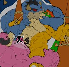 Rule34 - If it exists, there is porn of it  bowser, dark bowser, koopa,  midbus  3179851