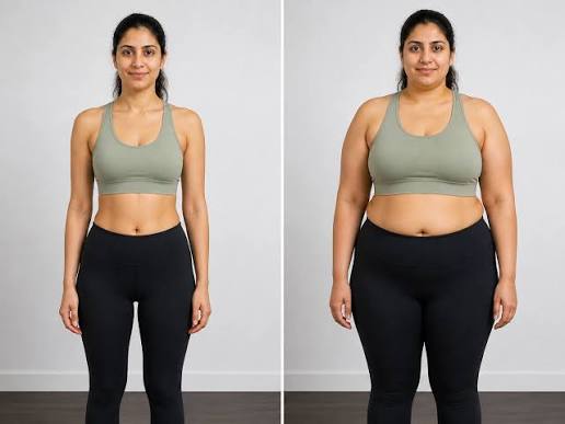 Woman supporting her active wellness goals