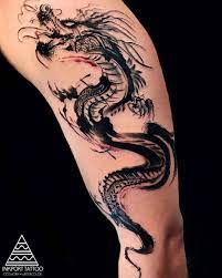 165 Dragon Tattoo Designs For Women 2020 Arms Shoulder Chest In 2021 Dragon Sleeve Tattoos Dragon Tattoo Designs Watercolor Dragon Tattoo