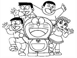 You have to color all characters if you like them. Pages Junction Printable Family Doraemon Coloring Pages