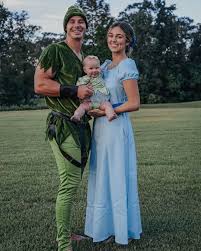 Sadie Robertson Christian Huff Wear Peter Pan Costumes With Honey