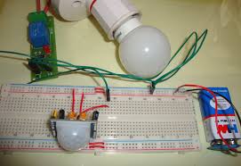 Protect your equipments with this tiny 12v time delay relay circuit. Automatic Room Lights Using Pir Sensor And Relay Circuit Diagram