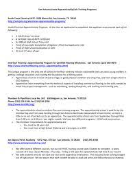 How our plumbing apprenticeship & training program works. San Antonio Based Apprenticeship Job Training Programs South