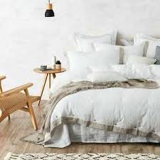Linen Bed 100 Pure French Linen Duvet Cover Sets Customer Size Bedding Sets