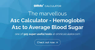 A1c Calculator Hb A1c To Average Blood Sugar Omni