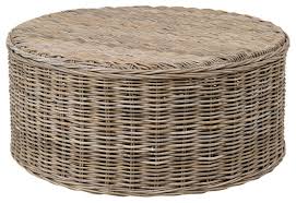 The zita rattan coffee table offers a new way to experience scandinavian style: East At Main S Bromley Gray Rattan Round Coffee Table Tropical Coffee Tables By Ecotessa Tt Df Sc304 Houzz