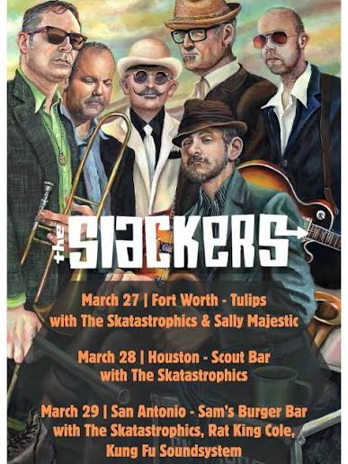 The Slackers in Texas! We got some rare shows in Ft Worth, Houston, and San  Antonio! Get your tickets! See the bio for the link. We can't wait to see  you out