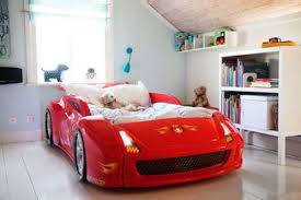 Racing Car Bed Boys Kids Childrens Toddler Room Red Super Christmas Gift Xmas Auto Ideias