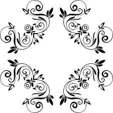 A bond for 7 lifetimes. 1311 Free Wedding Invitation Flourish Clipart Public Domain Vectors