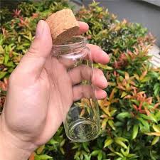 150ml Verre Bouteilles Avec Bouchon Transparent Mini Vide In 2020 Transparent