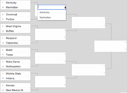 2019 March Madness Bracket Excel And Google Sheets Template