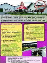 Maybe you would like to learn more about one of these? Loker Pt Vanili Klaten Lowongan Kerja Driver Jne Klaten Info Loker Solo Rewangan Mangsa