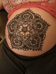 Unusual 5 Petaled Mandala Henna Belly Possible Sgraffito Pattern For Mug Jug Belly Henna Henna Henna Body Art