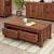 Mid Century Walnut Coffee Table