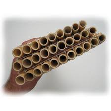 Andean Chromatic Pan Pipes Pan Flute Case 30 Note Mamani Original Artisan