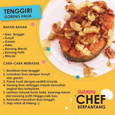 Ikan tenggiri salah satu ikan laut yang sangat banyak peminatnya karena memiliki rasa yang enak dan gurih kal dimasak. Tenggiri Goreng Halia Healthy Recipes Cooking Recipes Healthy