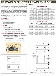 Ceiling fan wiring diagram capacitor. Ceiling Fan Capacitor 2 Wire Connection