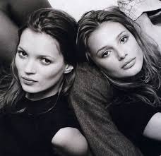 kate moss & bridget hall for marie claire uk