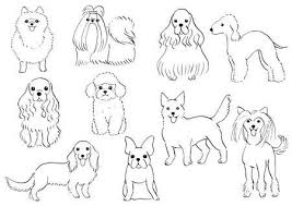 Group Of Small Dogs Hand Drawn Dog Drawing Simple Dog Drawing How To Draw Hands