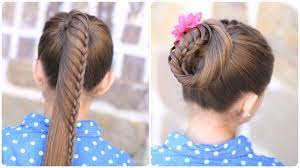 Lace Braided Ponytail And Updo Cute Hairstyles Cute Girls Hairstyles