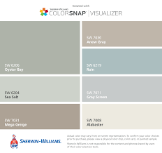 I Found These Colors With Colorsnap Visualizer For Iphone By Sherwin Williams Oyster Bay Sw 620 Sherwin Williams Colors Paint Colors For Home Agreeable Gray