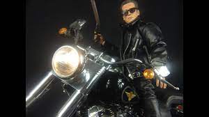 1 4 Scale Harley Davidson Fatboy Terminator 2 Rc Replica Youtube