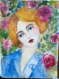 Happy monday, friends 💕 watercolor