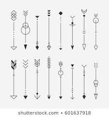 Like every tattoo design, arrows have symbolic meanings, so you should know them before choose a new tattoo. Hipster Arrow Pattern Vector Illustration Flat Design Arrow Tattoo Design Arrow Tattoos Pattern Tattoo