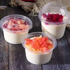 Keçi sütü sabunu sayesinde ölü hücrelerinizi sağlıklı bir şekilde canlandırın! 50pcs 300ml Pudding Bottle Cute Face Heat Resistant Plastic Jelly Jar Yogurt Containers Milk Cup Mousses Dessert Baking Disposable Party Tableware Aliexpress
