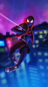 Into the spider verse, 5k>. Mile Morales Iphone 7 Plus Wallpapers Wallpaper Cave