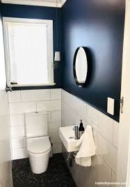 50 Ideas For Bath Room White Navy White Bathroom Tiles Navy Bathroom Small Toilet Room
