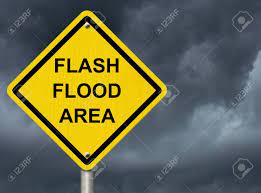 Light to moderate rain will continue after sunrise, then partly cloudy skies by this afternoon. A Road Warning Sign Against A Stormy Sky With Words Flash Flood Stock Photo Picture And Royalty Free Image Image 22679696
