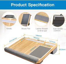 Huanuo Laptopunterlage Mit Mausunterlage Amazon De Elektronik Telefonhalter Laptop Kissen Laptop