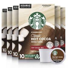 Check spelling or type a new query. Amazon Com Starbucks Hot Cocoa K Cup Coffee Pods Hot Cocoa For Keurig Brewers 6 Boxes 60 Pods Total Grocery Gourmet Food