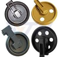 Excavator PC40-7 PC45r-8 PC56 PC60-6 Front Idler Wheel for Komatsu PC05-7  PC45r-8 PC60 PC75 PC75-2 21W-30-00014