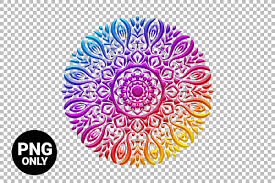 Find & download free graphic resources for flower mandala. Rainbow Floral Mandala Sublimation Graphic By Craftscreateshop Creative Fabrica