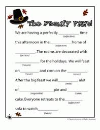 Thanksgiving Mad Libs Printable Thanksgiving Mad Lib Thanksgiving Classroom Thanksgiving School