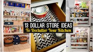 If the clutter is still there. 13 Declutter Kitchen Ideas From Dollar Store Youtube