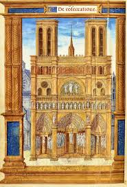 Notre Dame Of Paris Early 16th Century Gallicabnf Latin 1226 Architectuur Middeleeuwen Stedenbouw