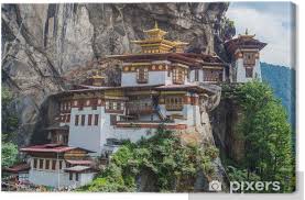 Über 20 jahre erfahrung als reiseveranstalter. Leinwandbild Bhutan Paro Taktsang Kloster Palphug Pixers Wir Leben Um Zu Verandern