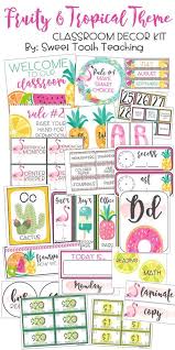 If you've selected a classroom theme, shop oriental trading for coordinating classroom rewards. 200 Pages Of Colorful And Tropical Classroom Decor Classroom Themes Tropical Theme Classroom Decor Themes