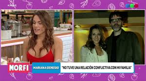 En la nota, habla de su presente como actriz, de su matrimonio y, también de la maternidad. La Relacion De Mariana Genesio Con Su Familia Morfi Youtube