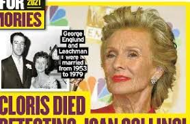 CLORIS DIED DETESTING JOAN COLLINS!