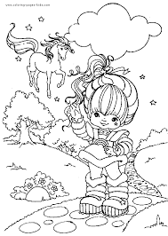 One joystick is all it takes. Rainbow Brite Color Page Free Cartoon Coloring Book Pages For Kids
